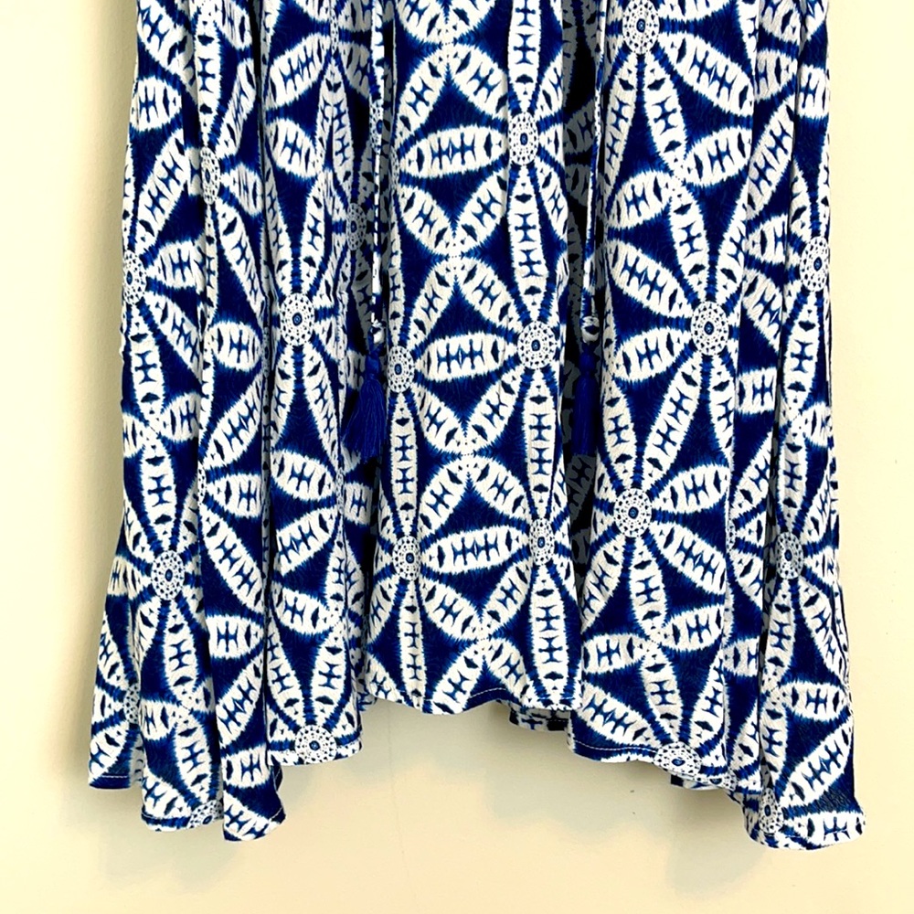 Show me your Mumu tank sleeveless dress or a beach cover-up flowy size small - Picture 4 of 9
